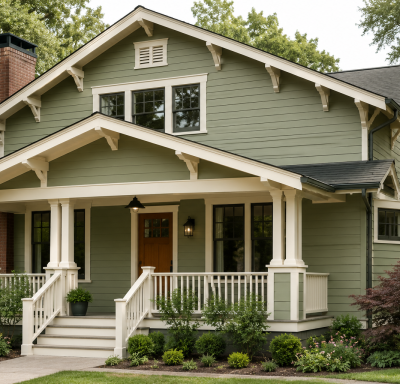modern home exterior painting